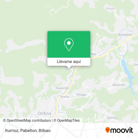 Mapa Iturrioz, Pabellon