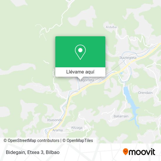 Mapa Bidegain, Etxea 3