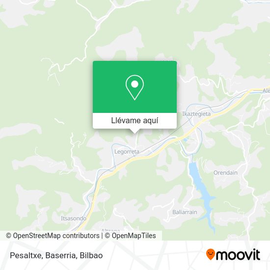 Mapa Pesaltxe, Baserria