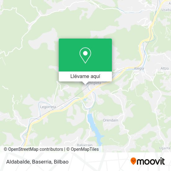 Mapa Aldabalde, Baserria