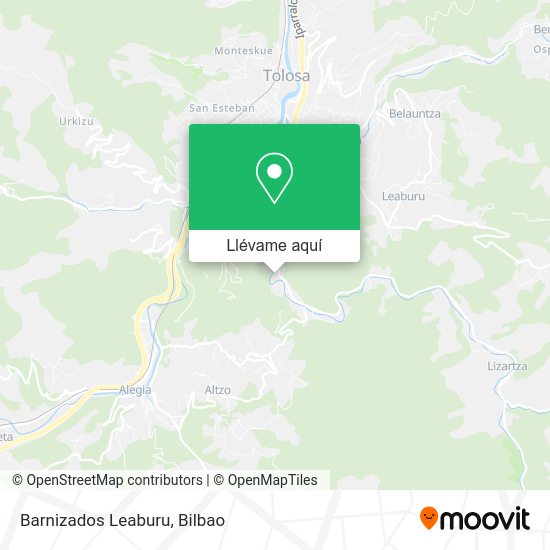 Mapa Barnizados Leaburu
