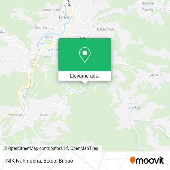 Mapa NIK Nahinuena, Etxea