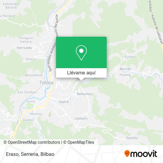 Mapa Eraso, Serreria