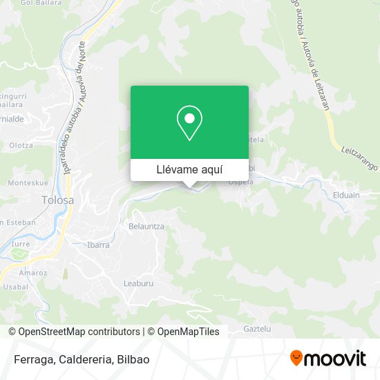 Mapa Ferraga, Caldereria
