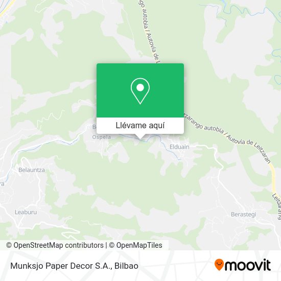 Mapa Munksjo Paper Decor S.A.