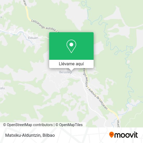 Mapa Matxiku-Alduntzin