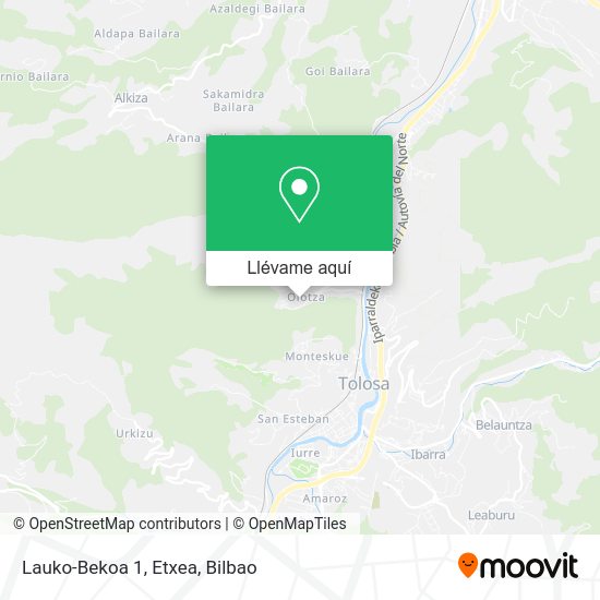 Mapa Lauko-Bekoa 1, Etxea