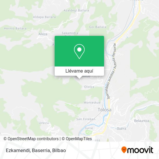Mapa Ezkamendi, Baserria