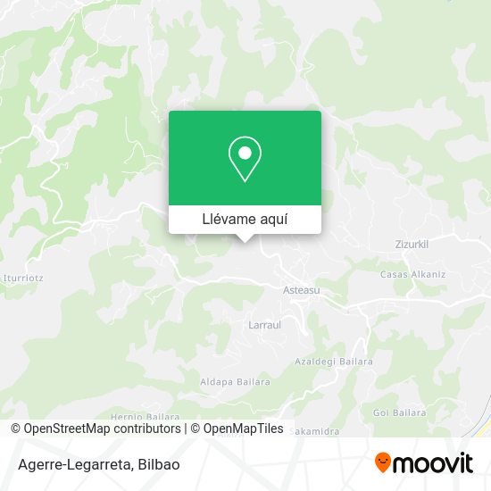 Mapa Agerre-Legarreta