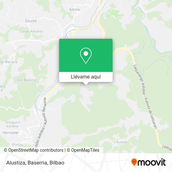 Mapa Alustiza, Baserria