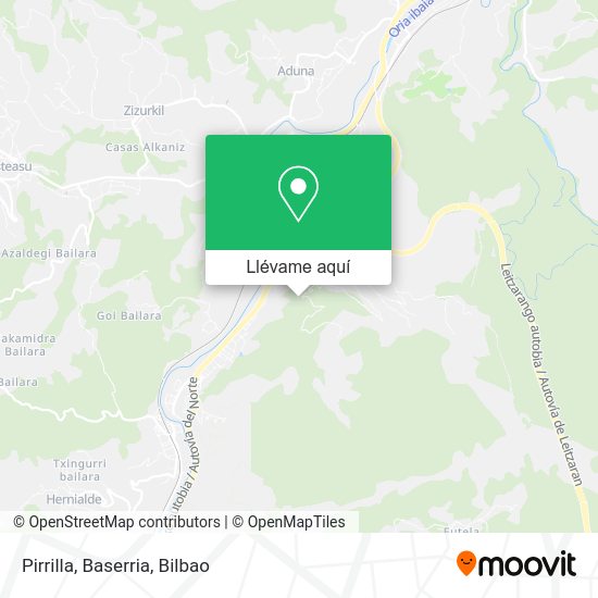 Mapa Pirrilla, Baserria