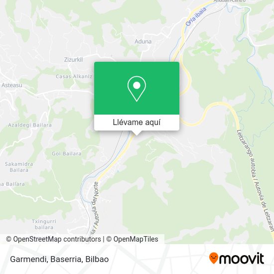 Mapa Garmendi, Baserria