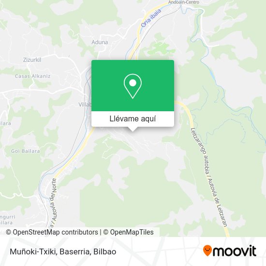 Mapa Muñoki-Txiki, Baserria