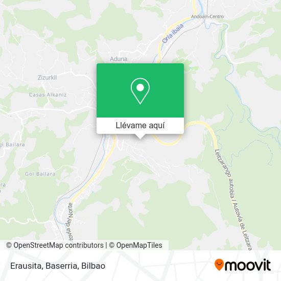Mapa Erausita, Baserria