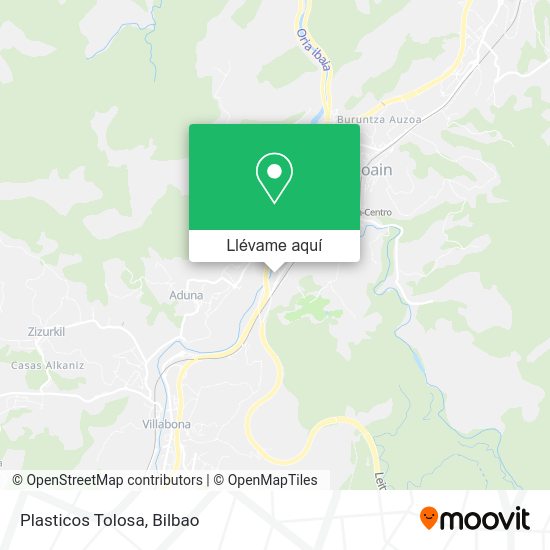 Mapa Plasticos Tolosa