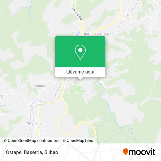Mapa Ostape, Baserria