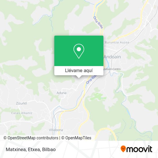 Mapa Matxinea, Etxea