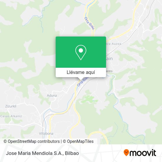 Mapa Jose Maria Mendiola S.A.