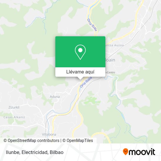 Mapa Ilunbe, Electricidad