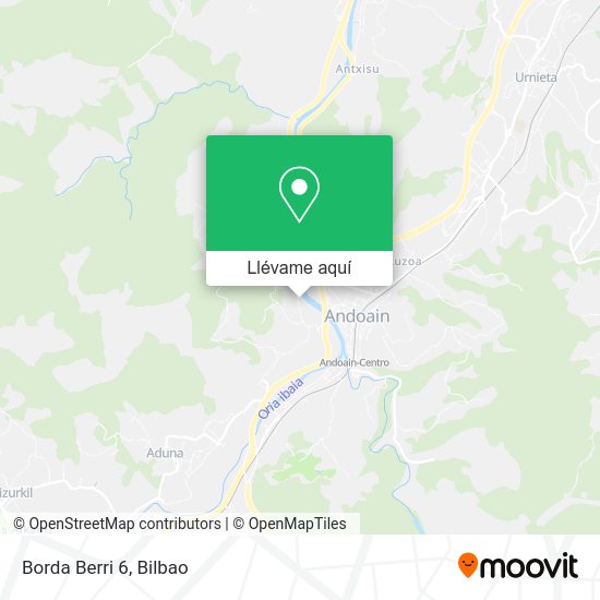 Mapa Borda Berri 6