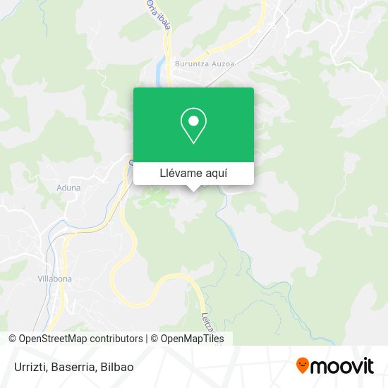 Mapa Urrizti, Baserria