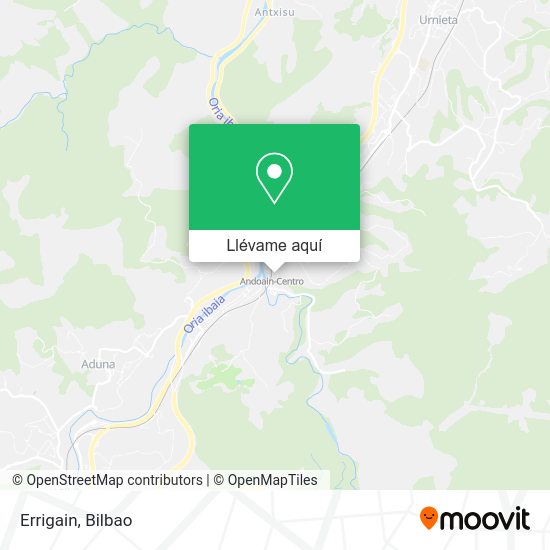 Mapa Errigain
