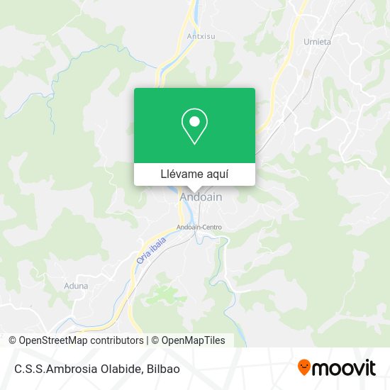 Mapa C.S.S.Ambrosia Olabide