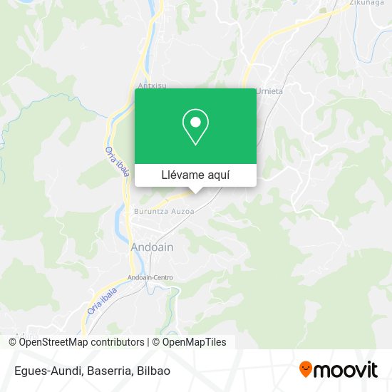 Mapa Egues-Aundi, Baserria