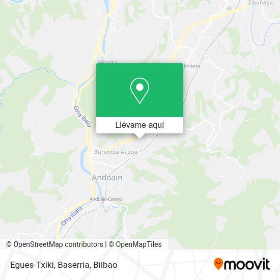 Mapa Egues-Txiki, Baserria
