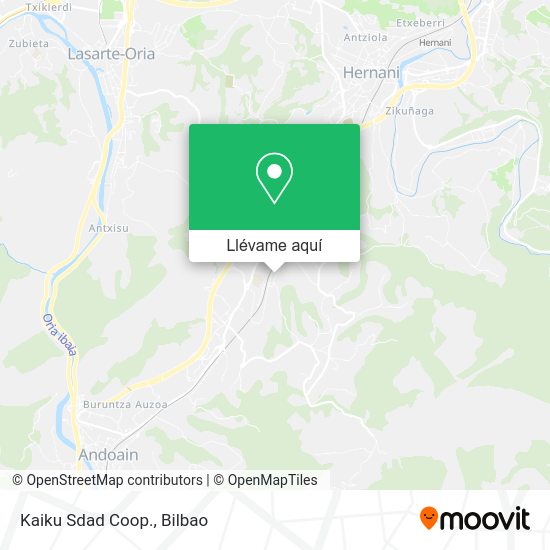 Mapa Kaiku Sdad Coop.