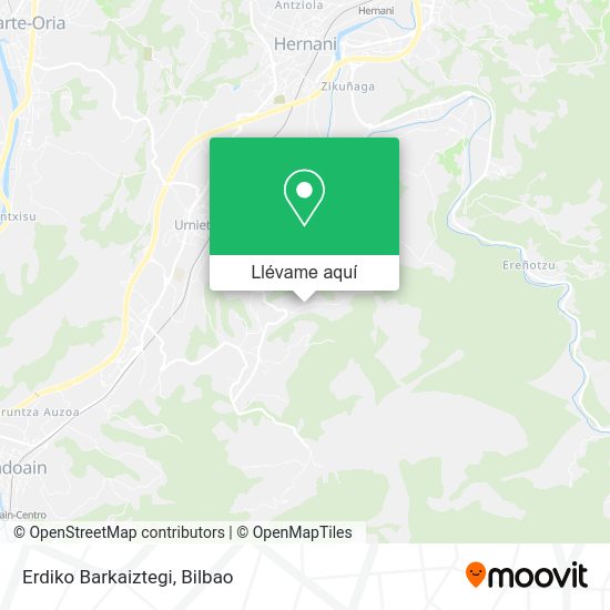 Mapa Erdiko Barkaiztegi