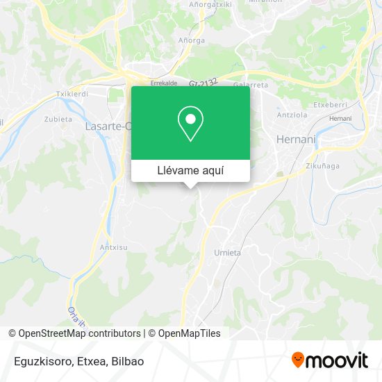 Mapa Eguzkisoro, Etxea