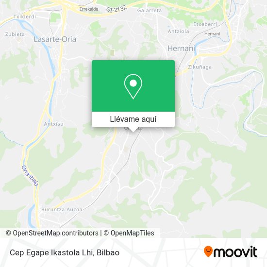 Mapa Cep Egape Ikastola Lhi