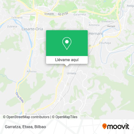Mapa Garratza, Etxea