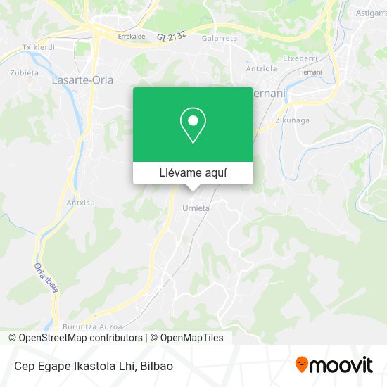 Mapa Cep Egape Ikastola Lhi