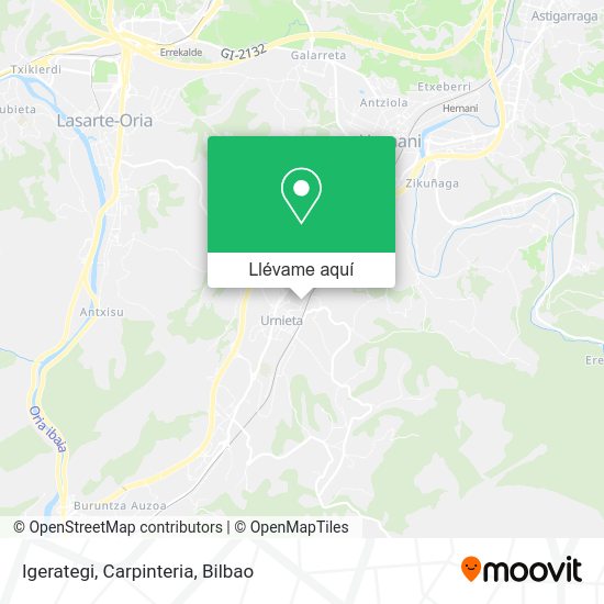 Mapa Igerategi, Carpinteria