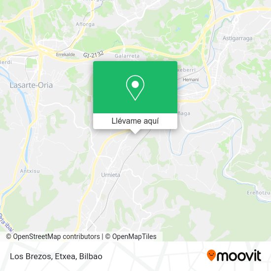Mapa Los Brezos, Etxea