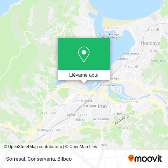 Mapa Sofresal, Conserveria