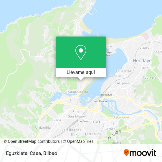 Mapa Eguzkieta, Casa