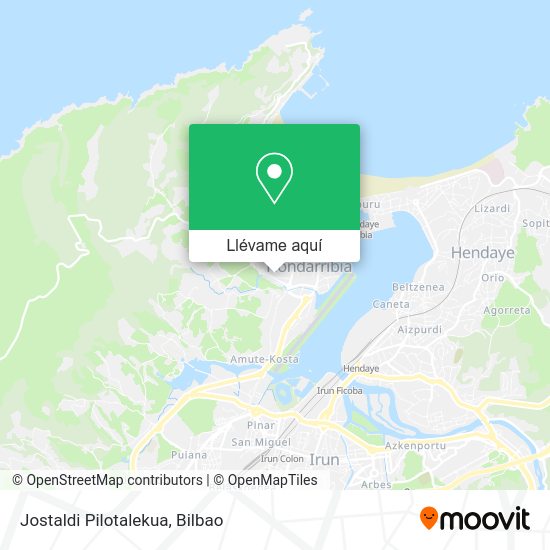 Mapa Jostaldi Pilotalekua
