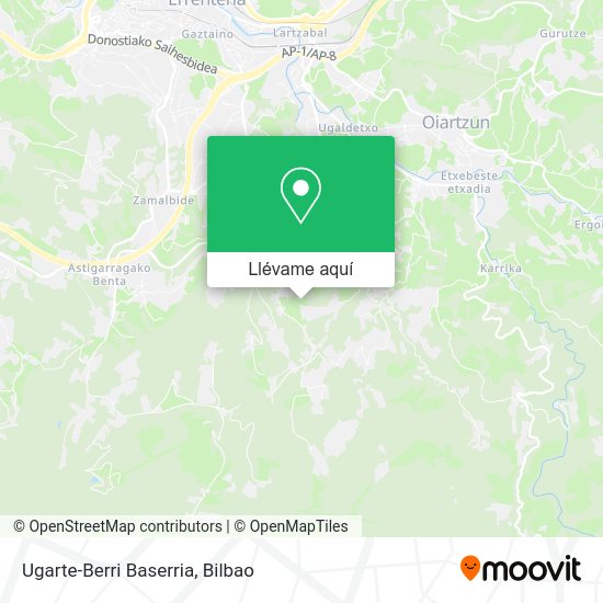 Mapa Ugarte-Berri Baserria