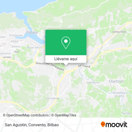 Mapa San Agustin, Convento