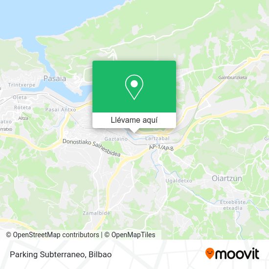 Mapa Parking Subterraneo
