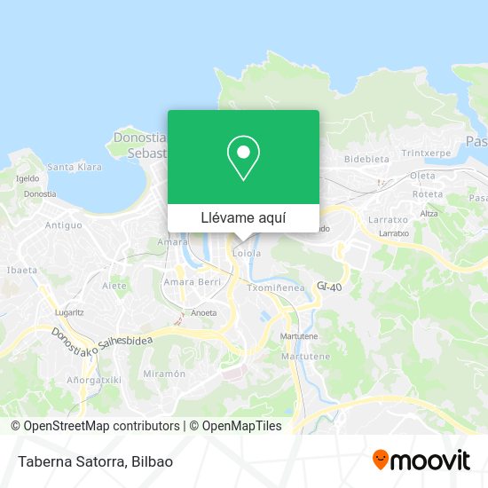 Mapa Taberna Satorra