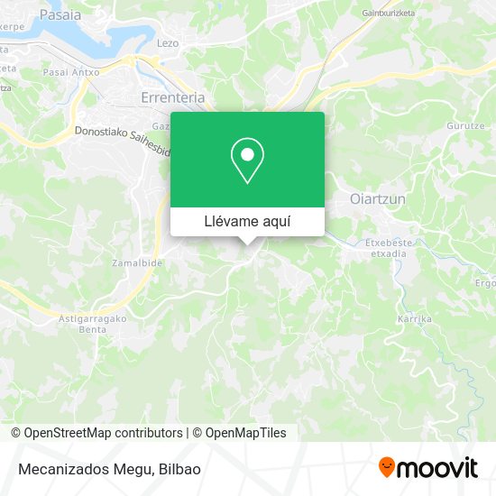 Mapa Mecanizados Megu