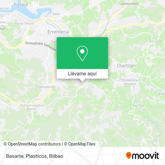 Mapa Basarte, Plasticos