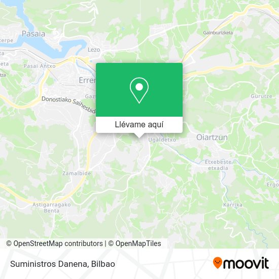 Mapa Suministros Danena