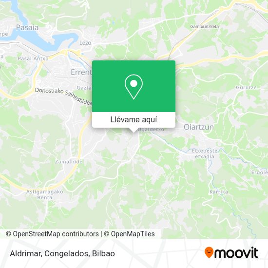 Mapa Aldrimar, Congelados
