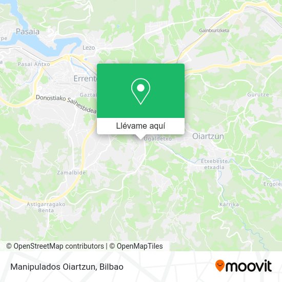 Mapa Manipulados Oiartzun