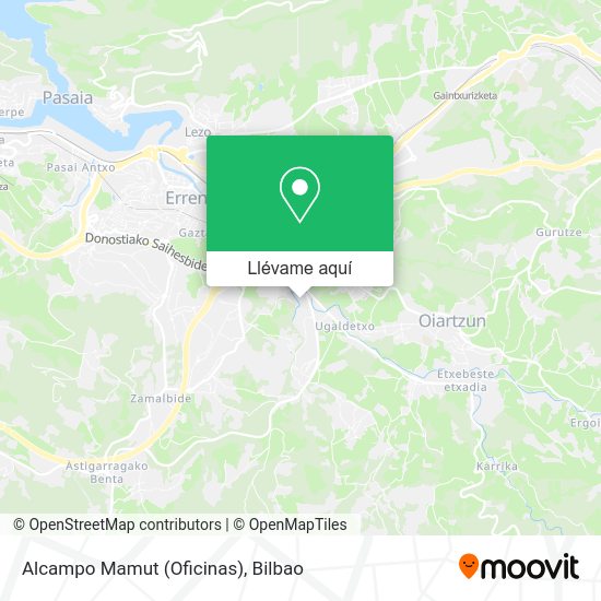 Mapa Alcampo Mamut (Oficinas)